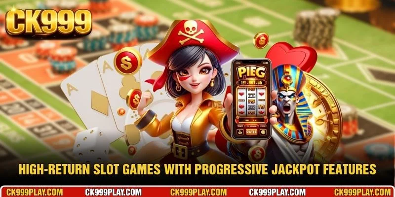 High-return slot games with progressive jackpot features