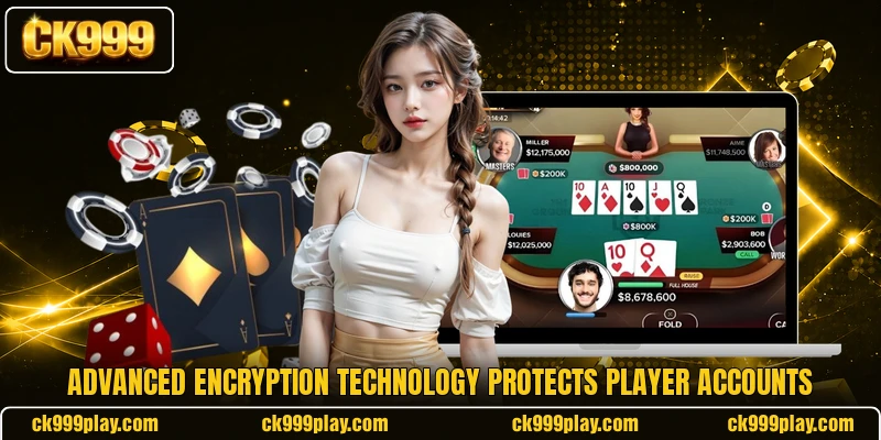 Advanced encryption technology protects player accounts