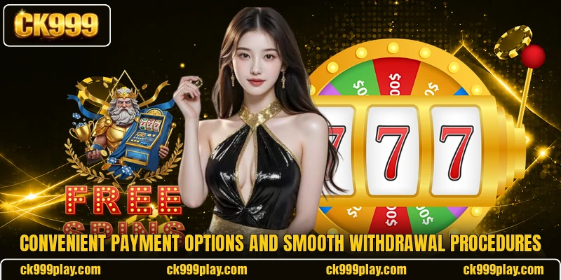 Convenient payment options and smooth withdrawal procedures