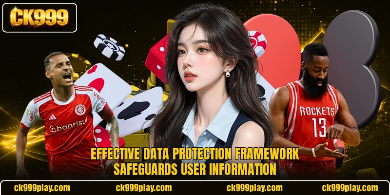 Effective data protection framework safeguards user information