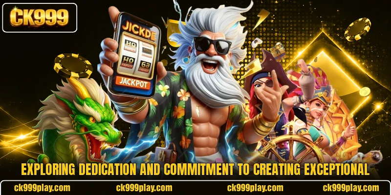 Exploring dedication and commitment to creating exceptional