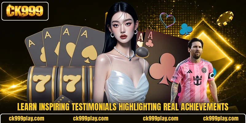 Learn inspiring testimonials highlighting real achievements