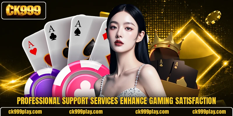 Professional support services enhance gaming satisfaction
